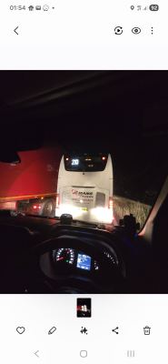 Crash on the M40 at Between 6 and 7 — photo from the scene